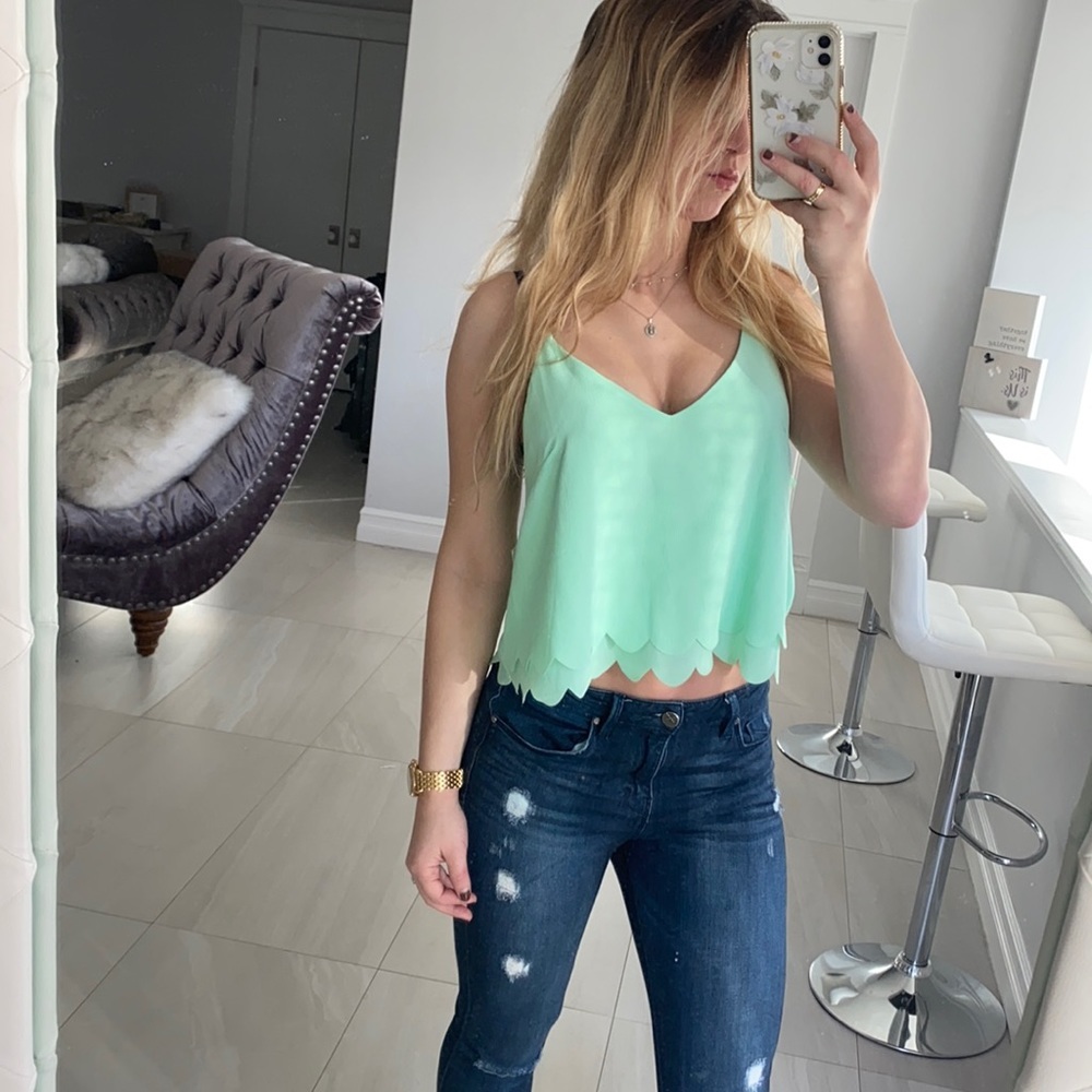 Open Back Lush Top